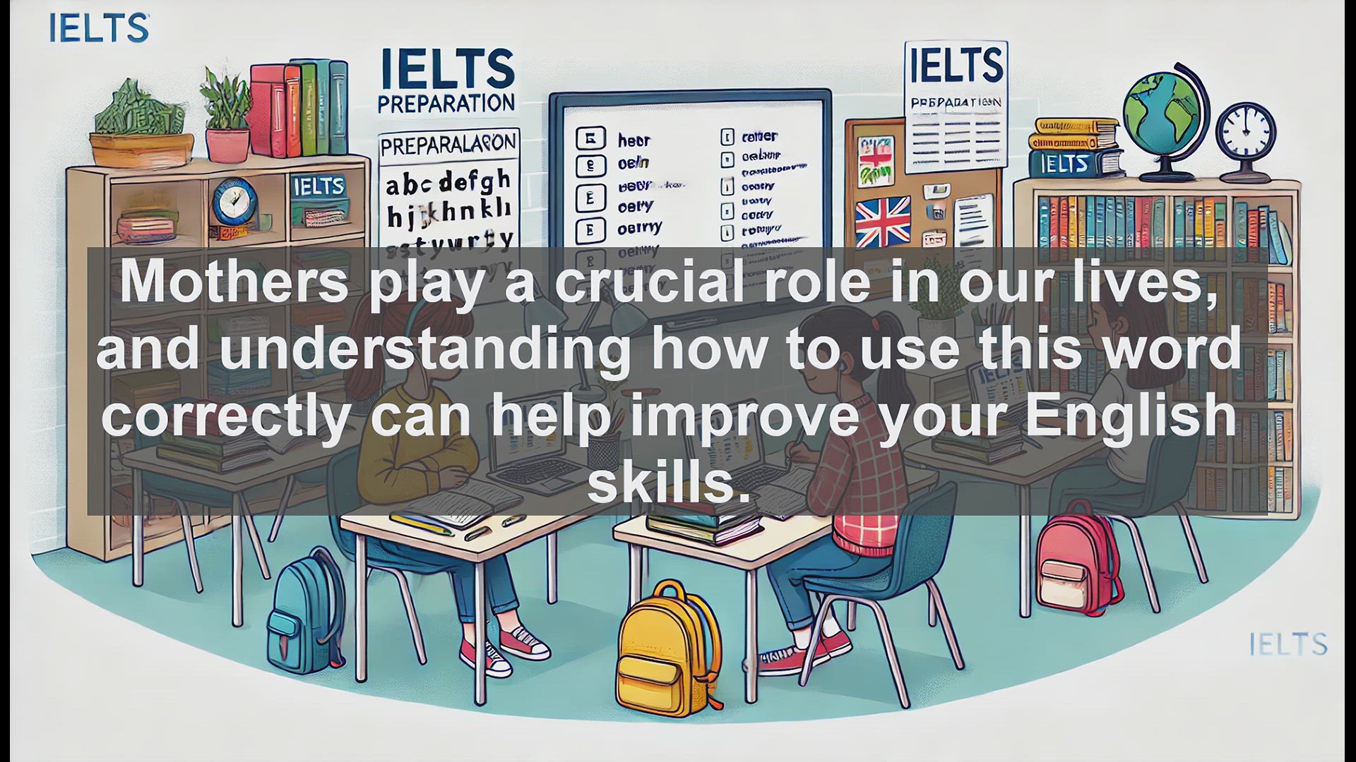 'Video thumbnail for 2500 Must Know IELTS 5.5 Vocabulary - Understanding the Word 'Mother' for IELTS: Noun, Verb, and Usage'