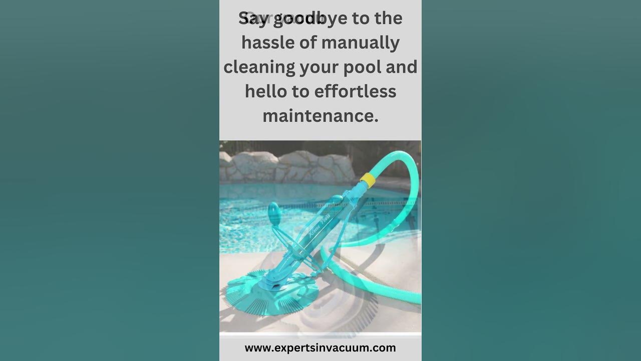 'Video thumbnail for Best Vacuum for Coleman Above Ground Pool for fine dirt #short'