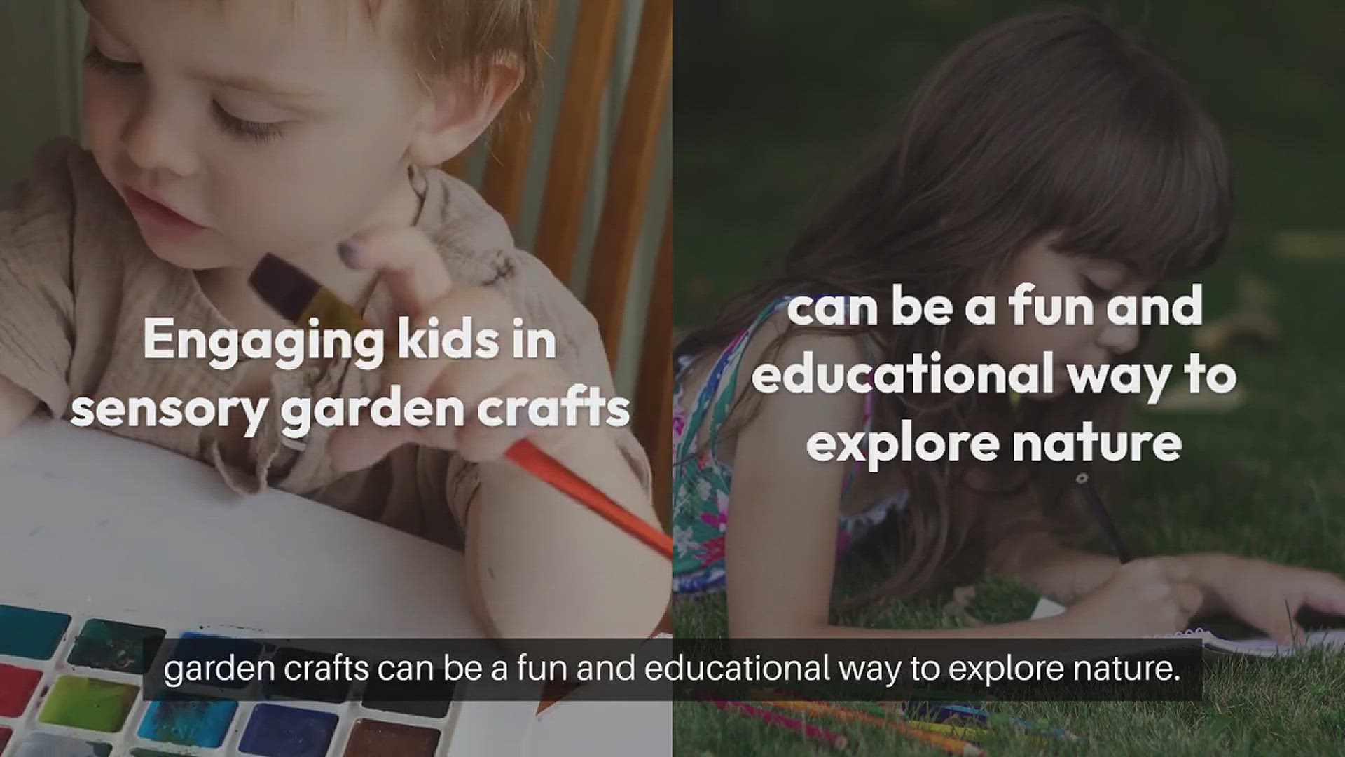 'Video thumbnail for DIY Sensory Garden Crafts for Kids'