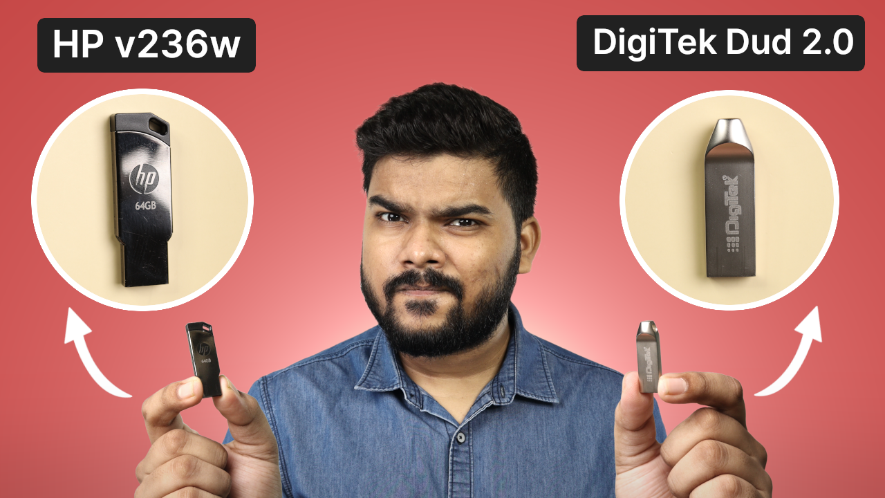 Video thumbnail for HP v236w vs DigiTek Dud 2.0 Pendrive: Which is Better to Buy?