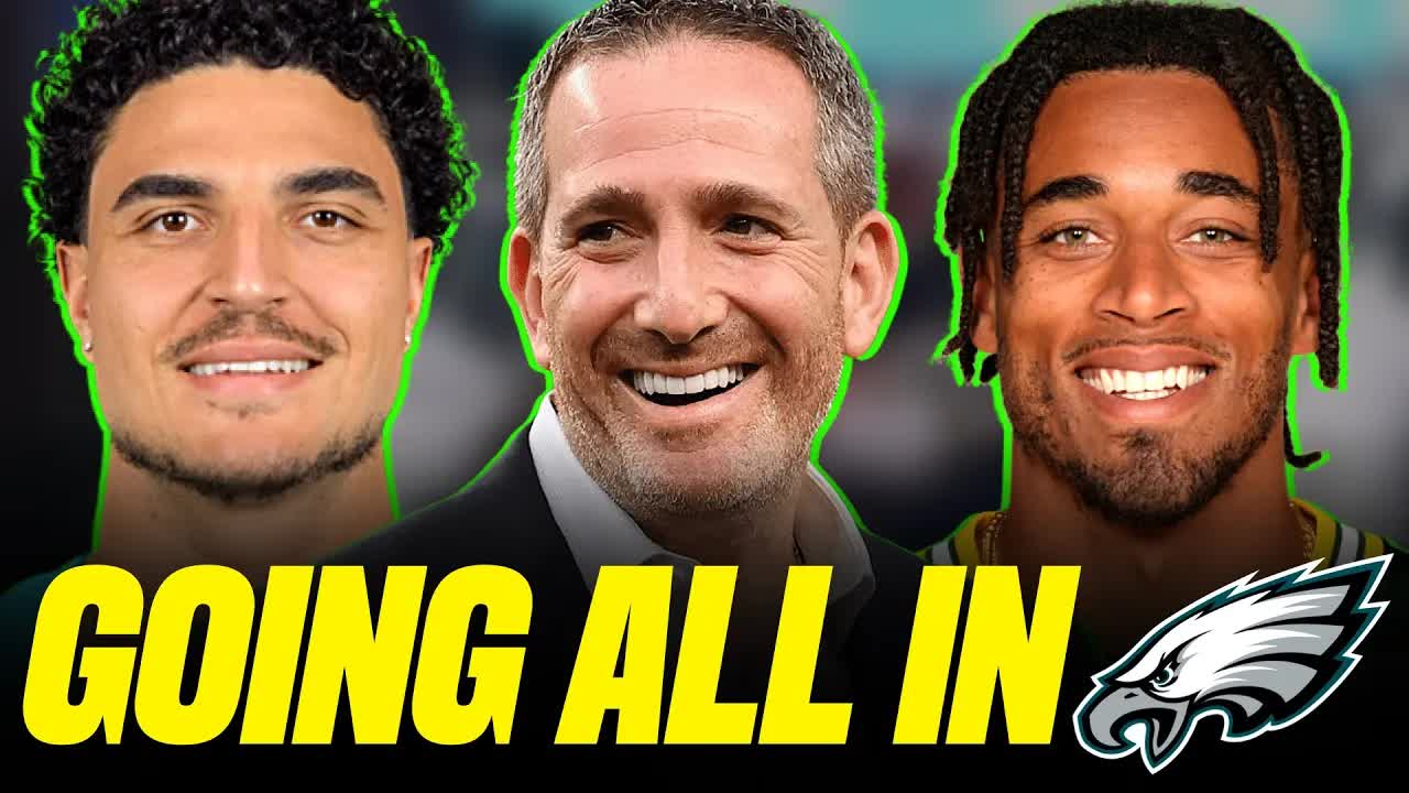 Video thumbnail for a to z sports philadelphia eagles: eagles super bowl favorites? breaking down phillips, alexander trades & more!