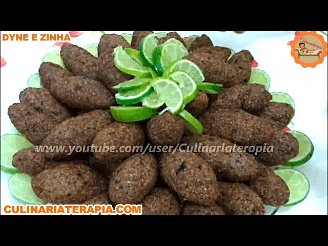 'Video thumbnail for Quibe ou Kibe Frito Tradicional com temperos clássicos e a famosa mistura de especiarias'