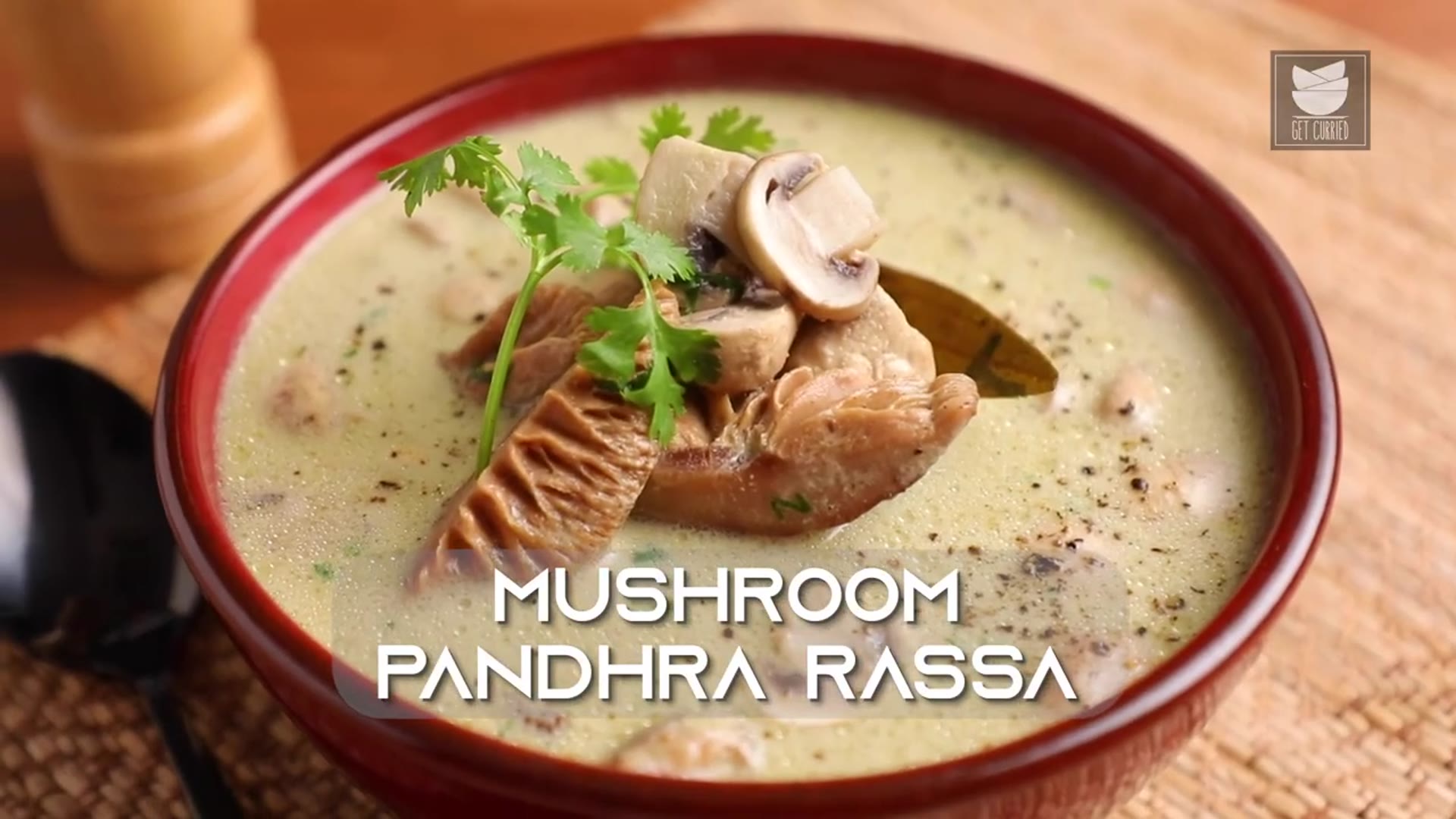 Video thumbnail for Mushroom Pandhra Rassa | How to Make Kolhapuri Mushroom Pandhra Rassa Recipe | Chef Varun Inamdar - GetCurried (720p)