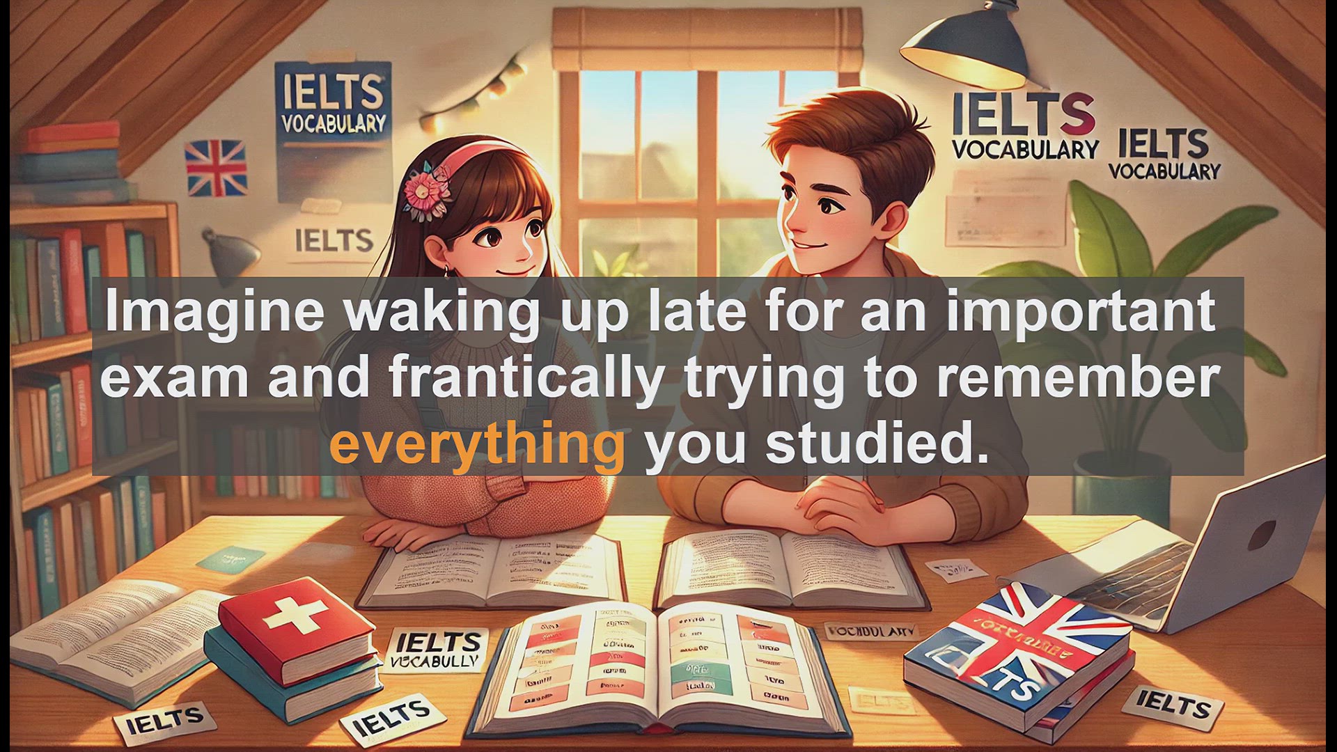 'Video thumbnail for 2500 Must Know IELTS 5.5 Vocabulary - Master 'Everything' for IELTS: Boost Your Vocabulary'