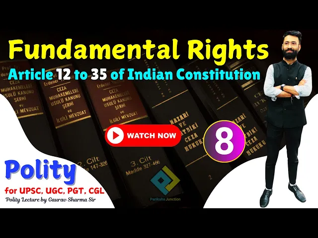 Video thumbnail for Fundamental Rights - Article 12 to 35 of Indian Constitution #ParikshaJunction #FundamentalRights 8