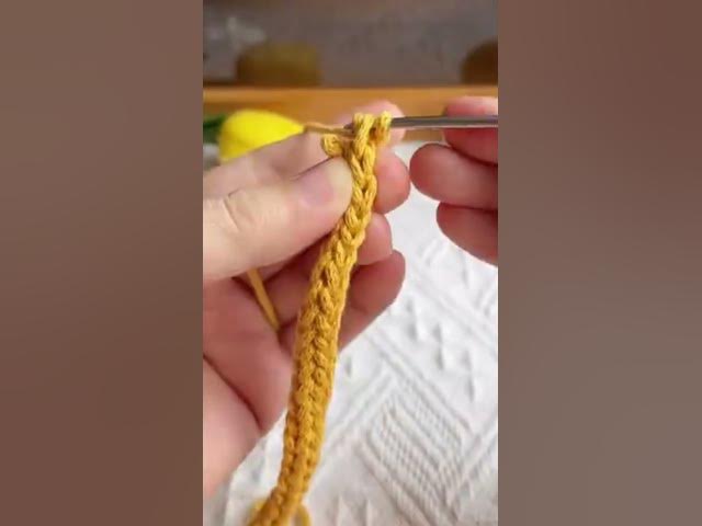Video thumbnail for Super Easy Crochet Cord