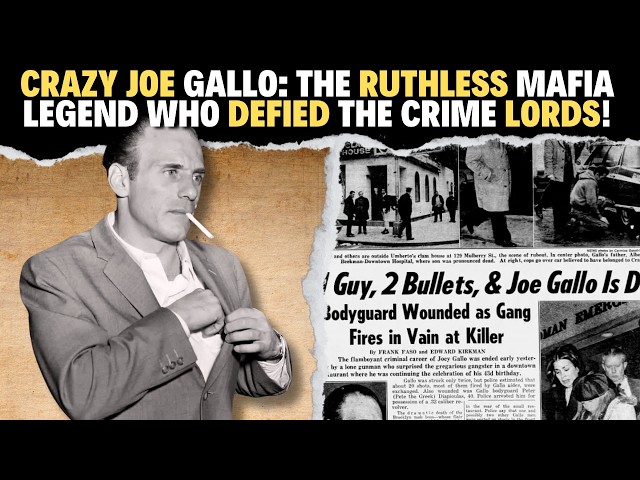 'Video thumbnail for Crazy Joe Gallo: The Ruthless Mafia Legend Who Defied the Crime Lords!'