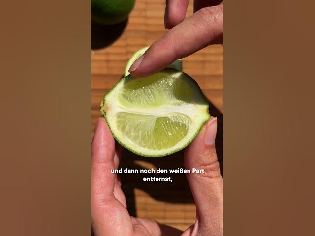 'Video thumbnail for Kennst du schon diesen LIMETTEN-HACK? 💡#shorts'