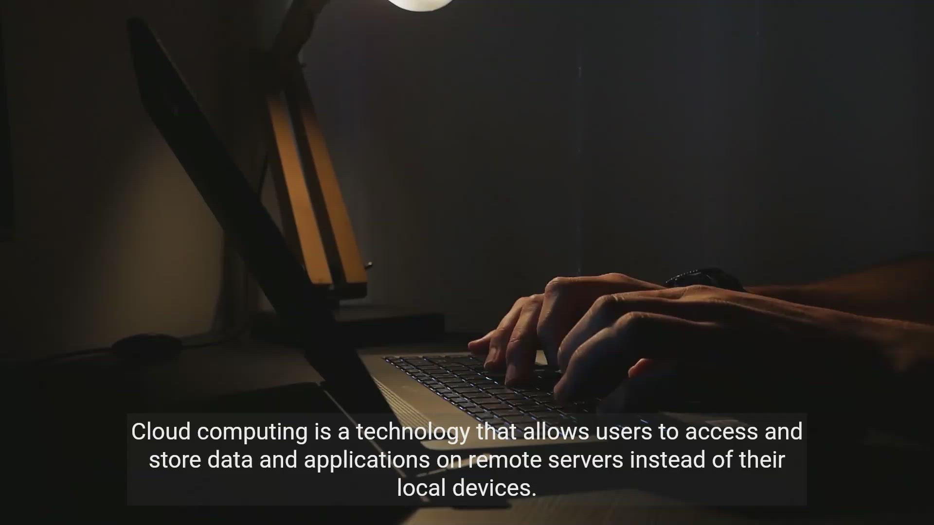 'Video thumbnail for Introduction to Cloud Computing'