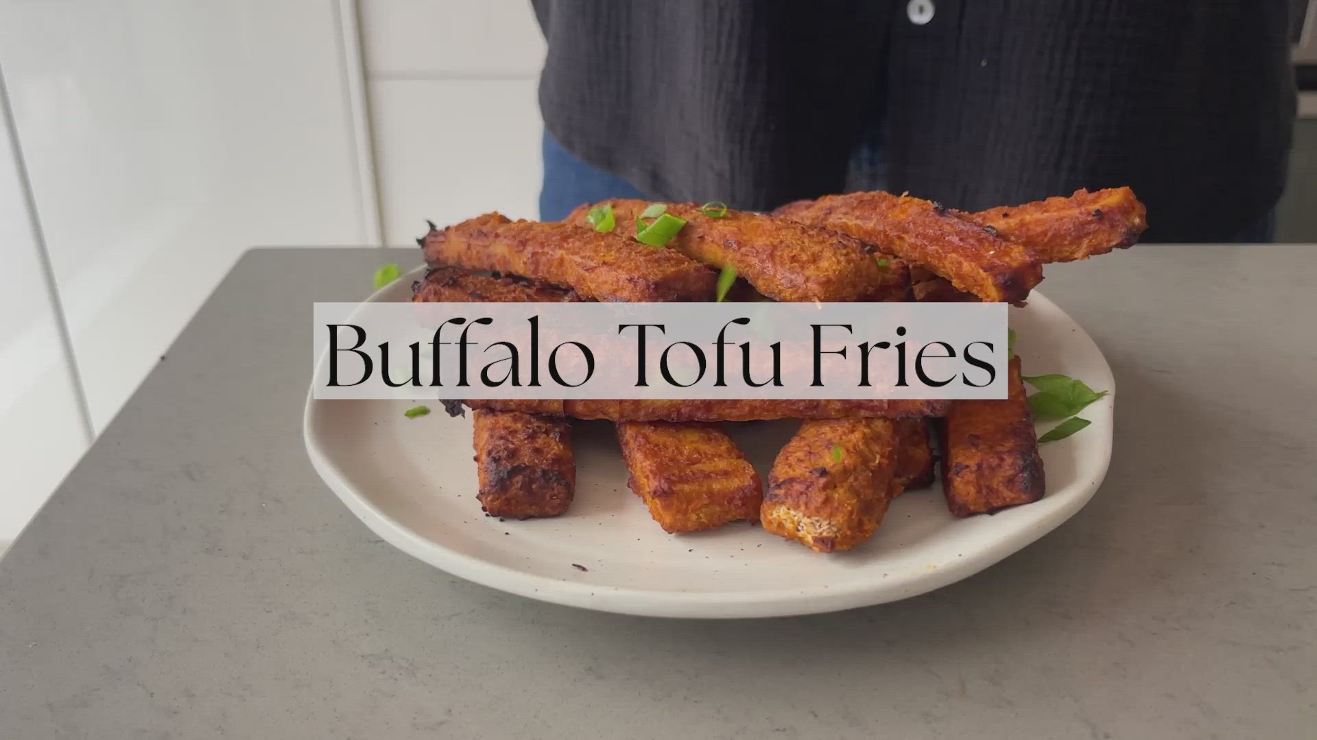 'Video thumbnail for Buffalo Tofu Fries'