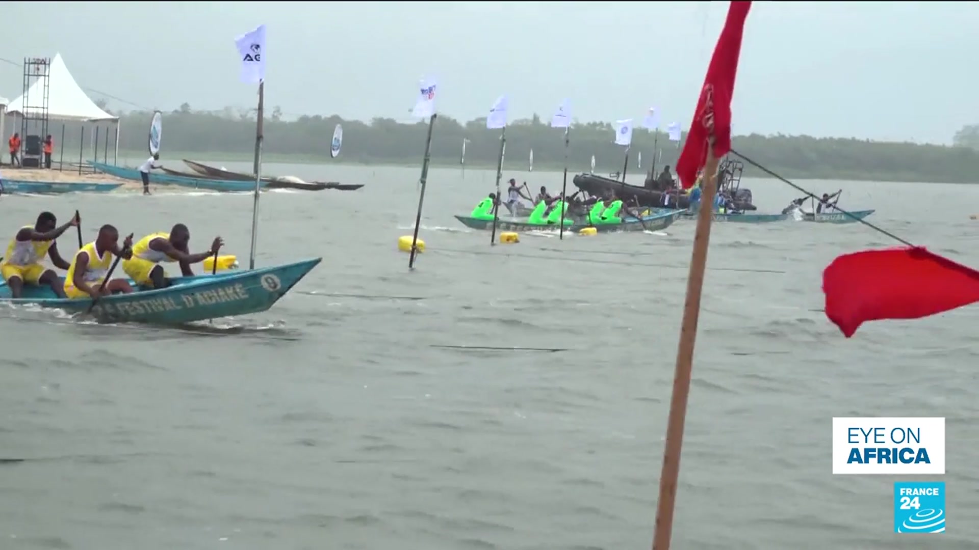 'Video thumbnail for Ivory Coast: Ele festival celebrates lagoon culture and tradition'