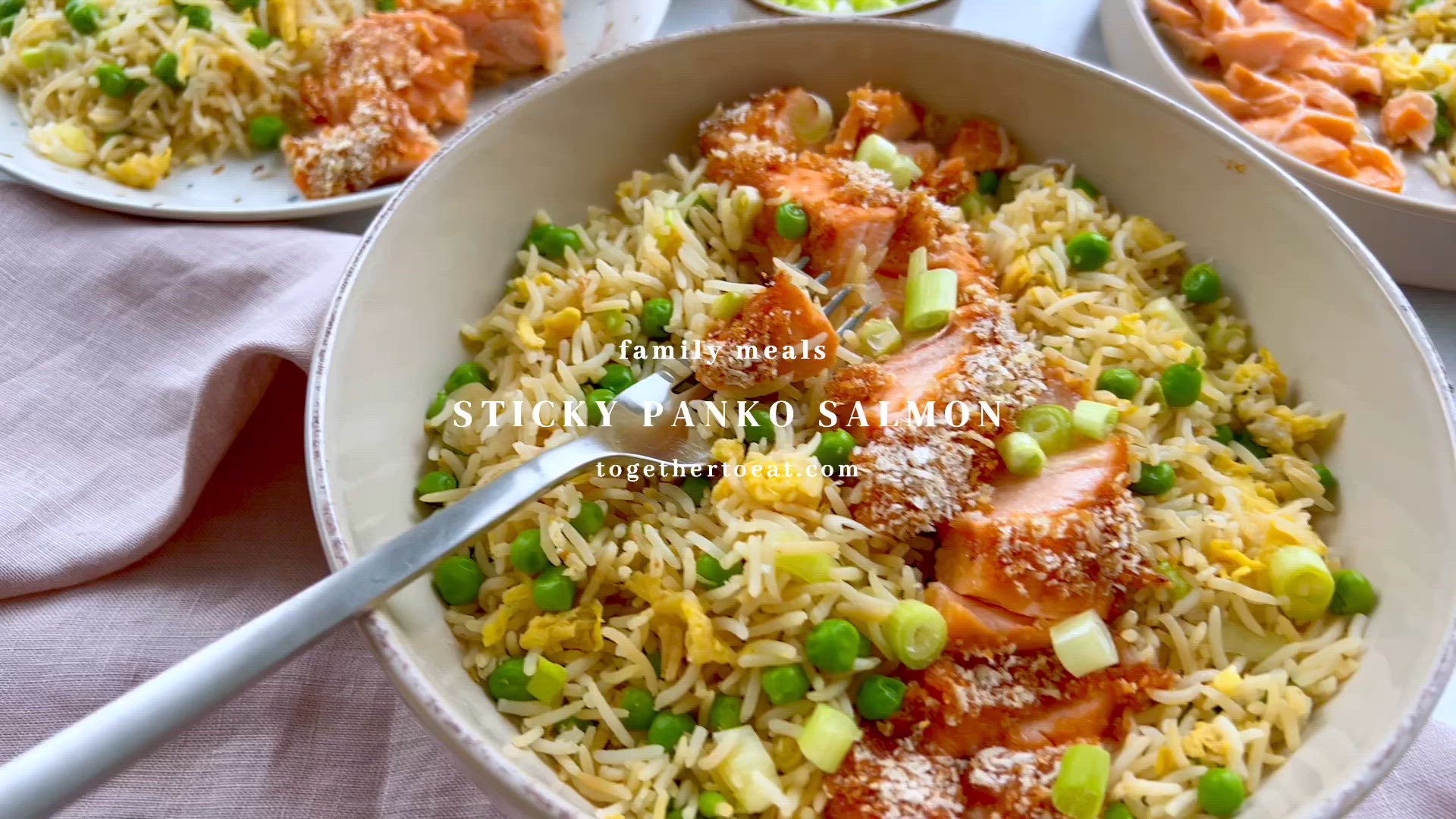 'Video thumbnail for Sticky Panko Salmon'