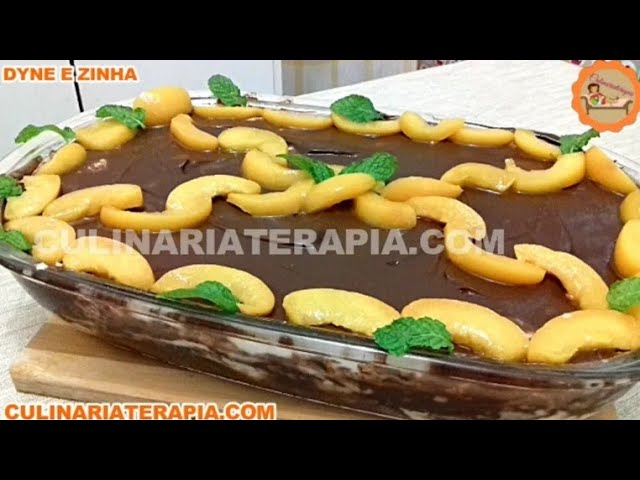 'Video thumbnail for APRENDA COMO FAZER PAVÊ DE CHOCOLATE E PÊSSEGO CREMOSO ESPECIAL DE PÁSCOA @Culinariaterapia'