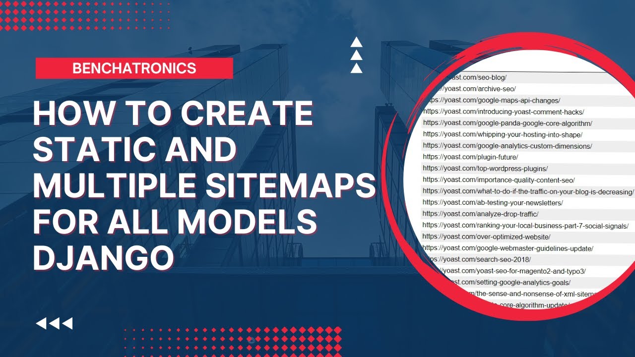 Video thumbnail for How to create separate and multiple sitemaps for different models in django