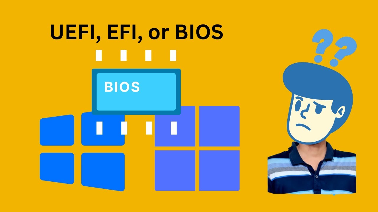 'Video thumbnail for How to check if your PC supports UEFI, EFI, or BIOS on Windows 11, 10, or 8 | GearUpWindows Tutorial'