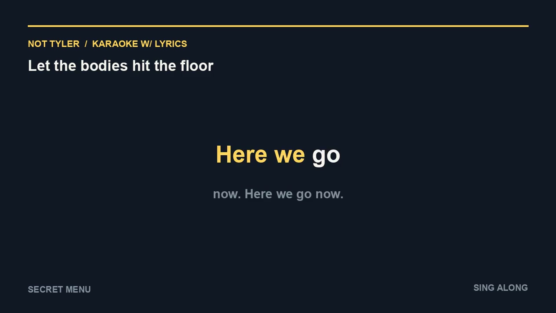 Video thumbnail for Let the bodies hit the floor (Karaoke w/ Lyrics)