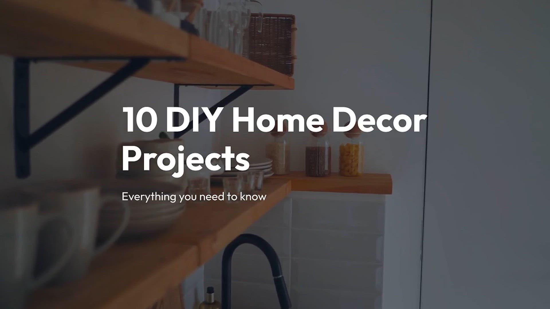 Video thumbnail for Creative DIY Home Decor Ideas
