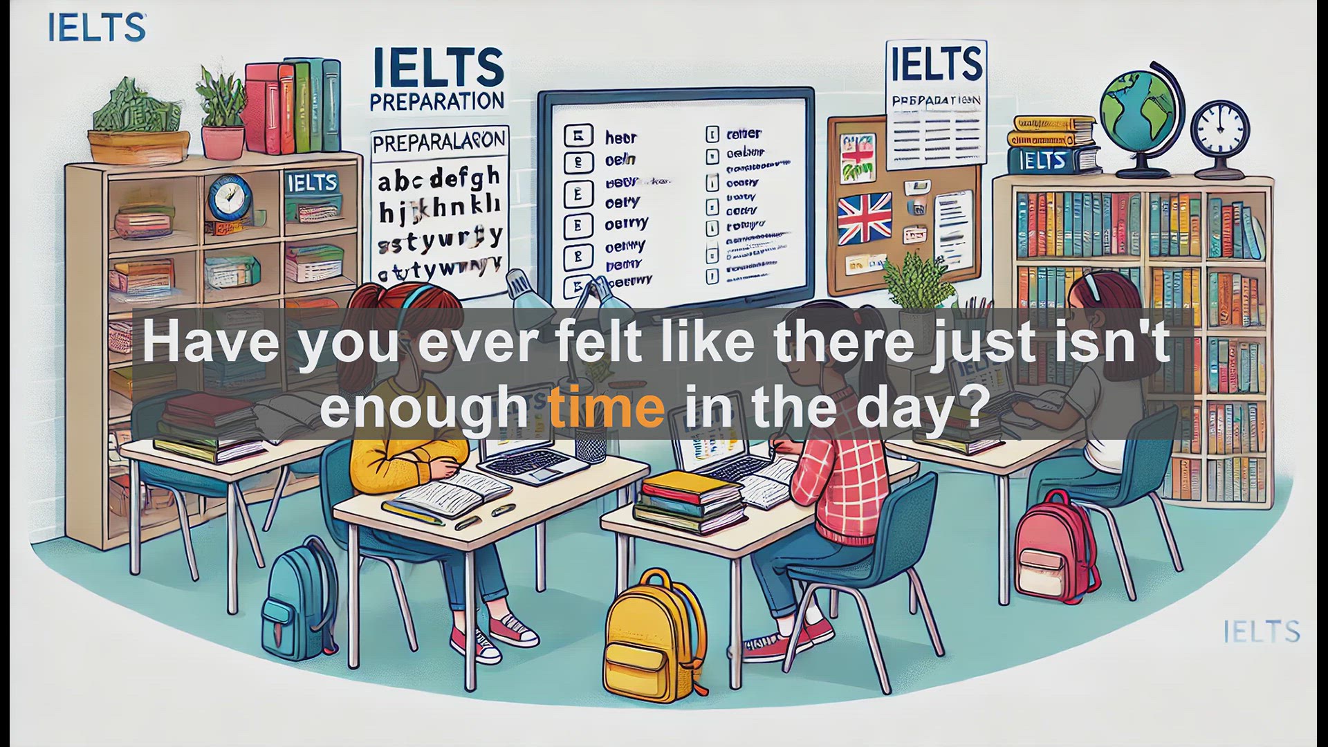 'Video thumbnail for 2500 Must Know IELTS 5.5 Vocabulary - Understanding 'Time' in English: Essential Tips for IELTS and Daily Use'