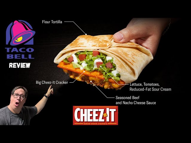 Video thumbnail for Taco Bell's Big Cheez-It Crunchwrap