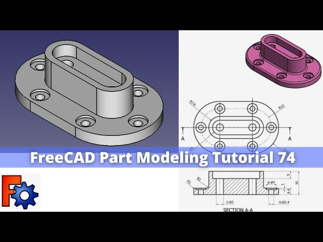 'Video thumbnail for FreeCAD Part Modeling Tutorial 74 | FreeCAD Tutorial | Mechnexus |'