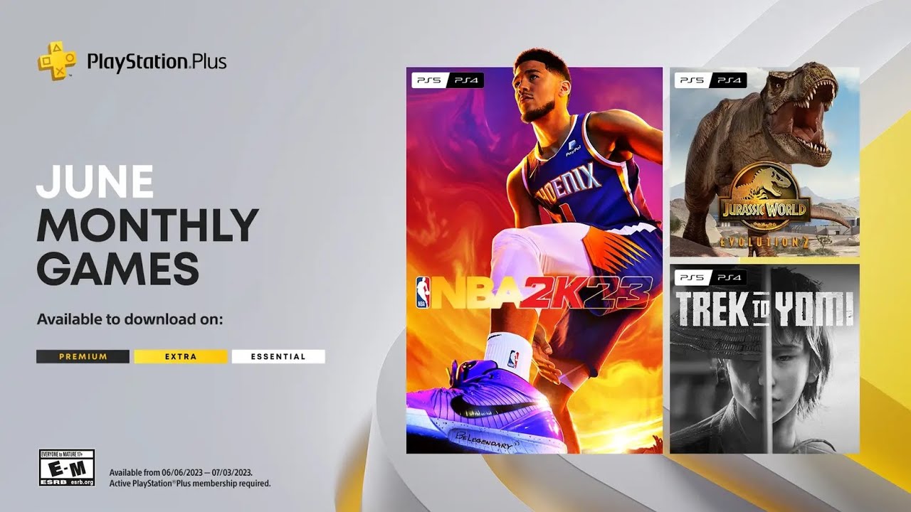 'Video thumbnail for PlayStation Plus June 2023 Lineup'
