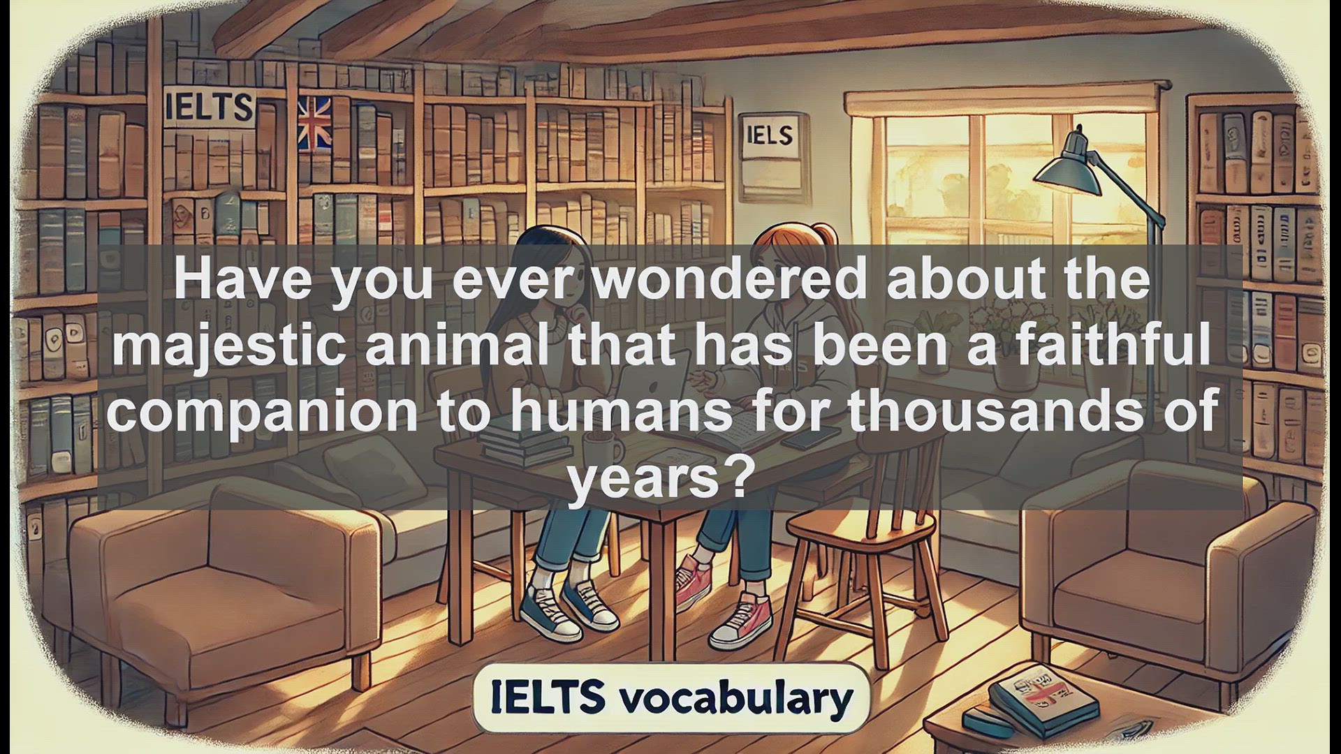 'Video thumbnail for 2500 Must Know IELTS 5.5 Vocabulary - Understanding the Word 'Horse' for IELTS: Definition, Usage, and Common Errors'