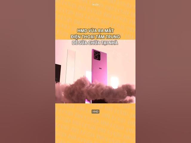 'Video thumbnail for HMD giới thiệu điện thoại tầm trung có thể sửa chữa tại nhà #dhlcgd #thanhcongnghe #learnontiktok'