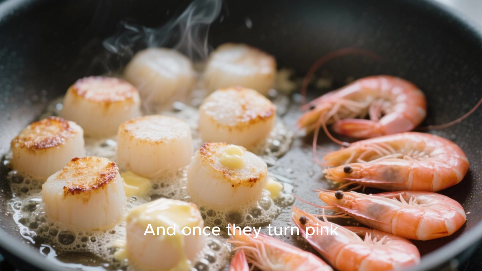 Video thumbnail for Spaghetti with Shrimp and Scallops