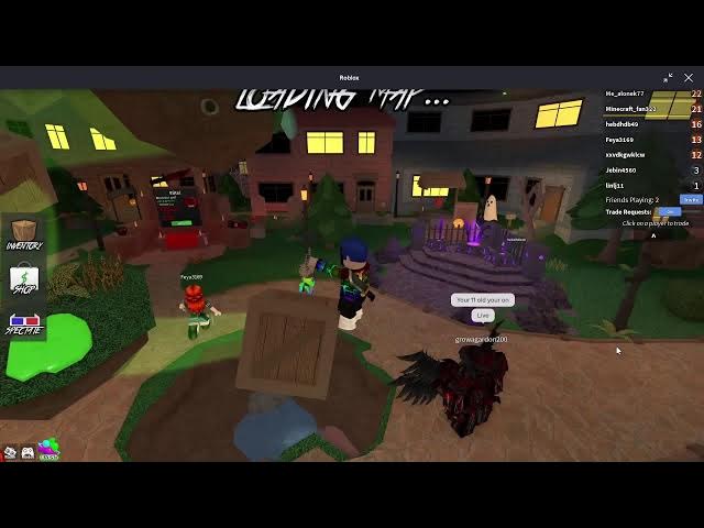 Video thumbnail for playing mm2 on roblox