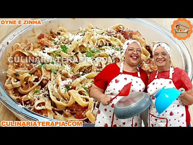 'Video thumbnail for Aprenda Como Fazer A Melhor Macarronada com Frango Fácil e Deliciosa'