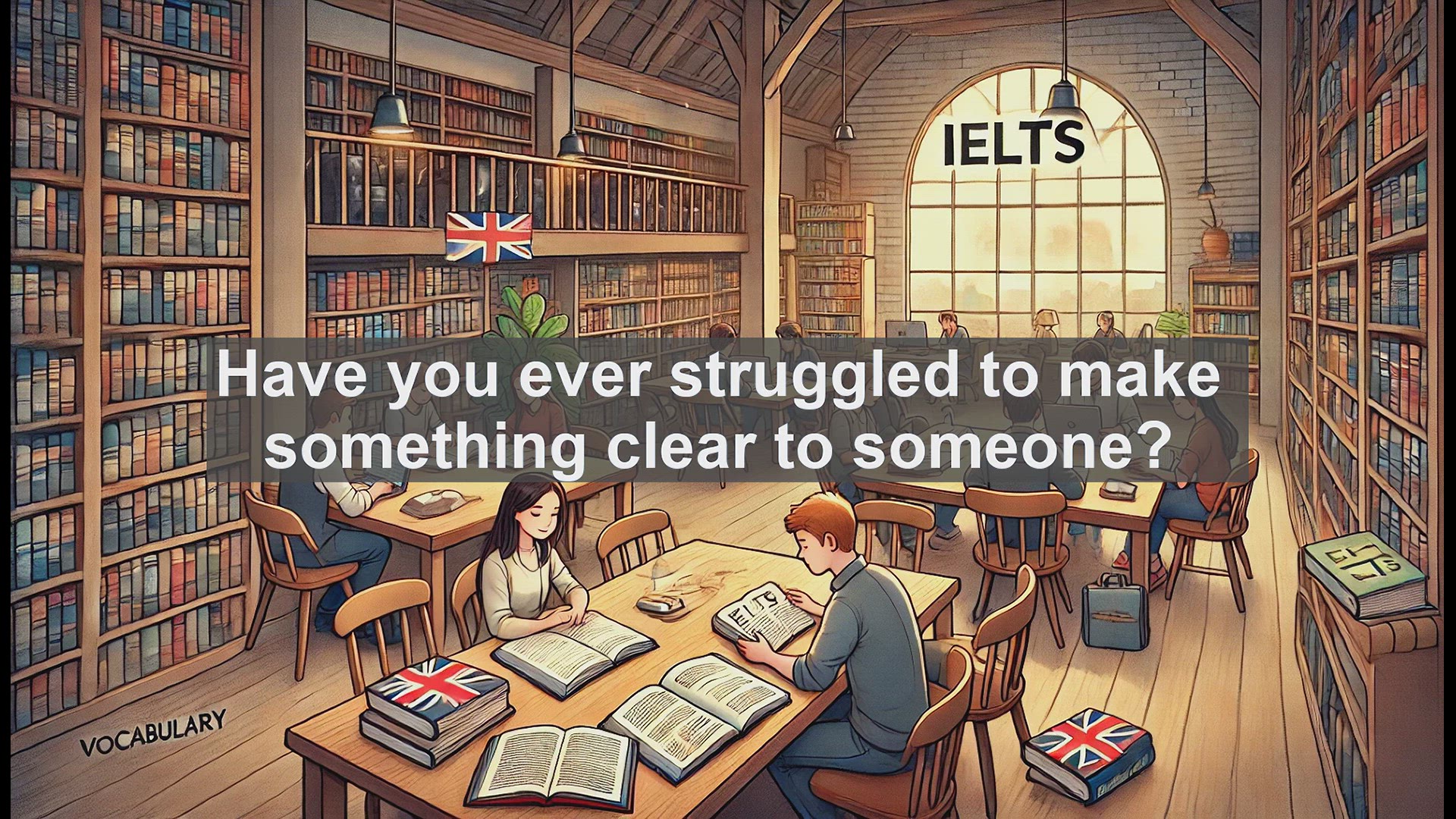 'Video thumbnail for 2500 Must Know IELTS 5.5 Vocabulary - Understanding the Word 'Explain': Boost Your Communication Skills'