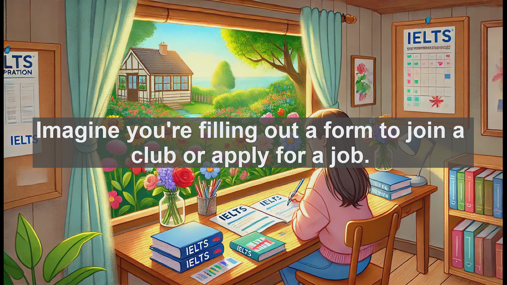 'Video thumbnail for 2500 Must Know IELTS 5.5 Vocabulary - Understanding 'Application': Meanings and Usage for IELTS'