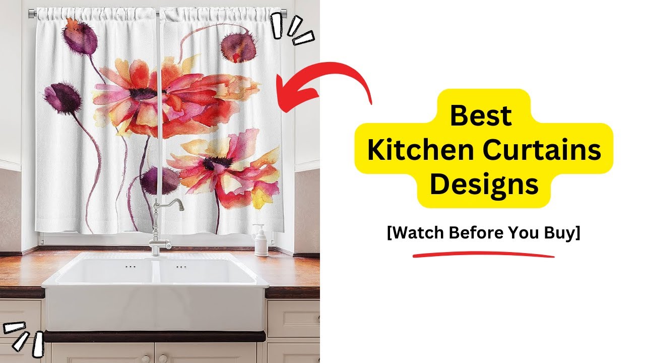 'Video thumbnail for Best Kitchen Curtains Designs for a Stylish Home 2023'
