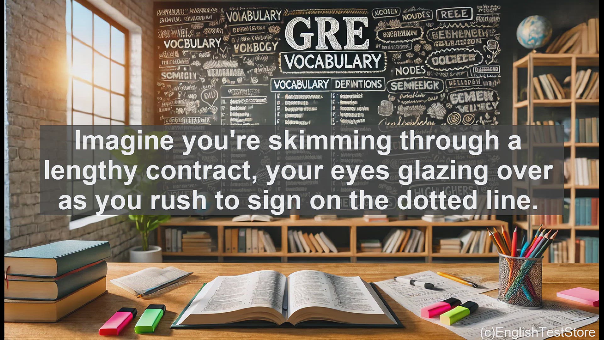'Video thumbnail for GRE Vocabulary Lesson: Glossing Over - The Danger of Superficial Treatment'