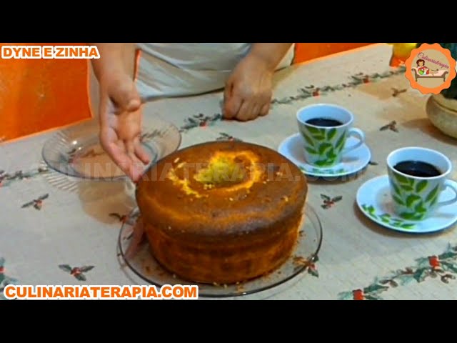 'Video thumbnail for Bolo de Fubá Tradicional da Roça Muito Rico e Saboroso'