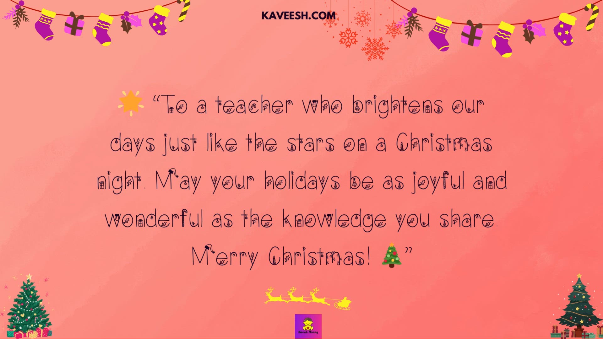 Video thumbnail for Christmas Wishes for Teachers