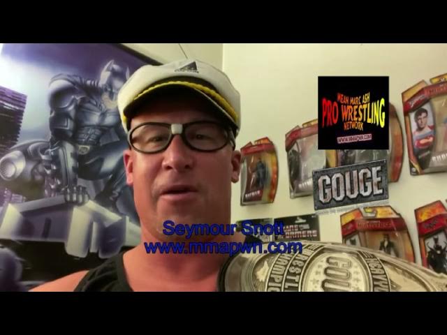 Video thumbnail for Seymour Snott MMA Pro Wrestling Network PromoPromo