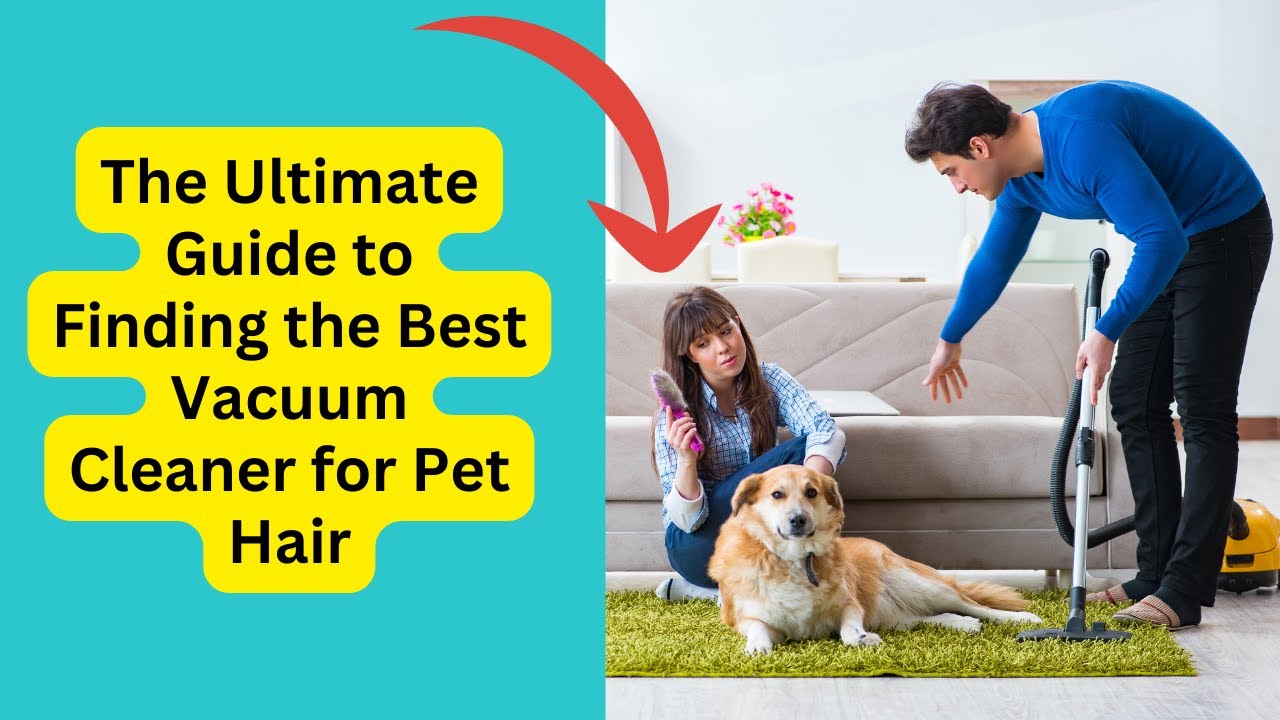 'Video thumbnail for The Ultimate Guide to Finding the Best Vacuum Cleaner for Pet Hair'