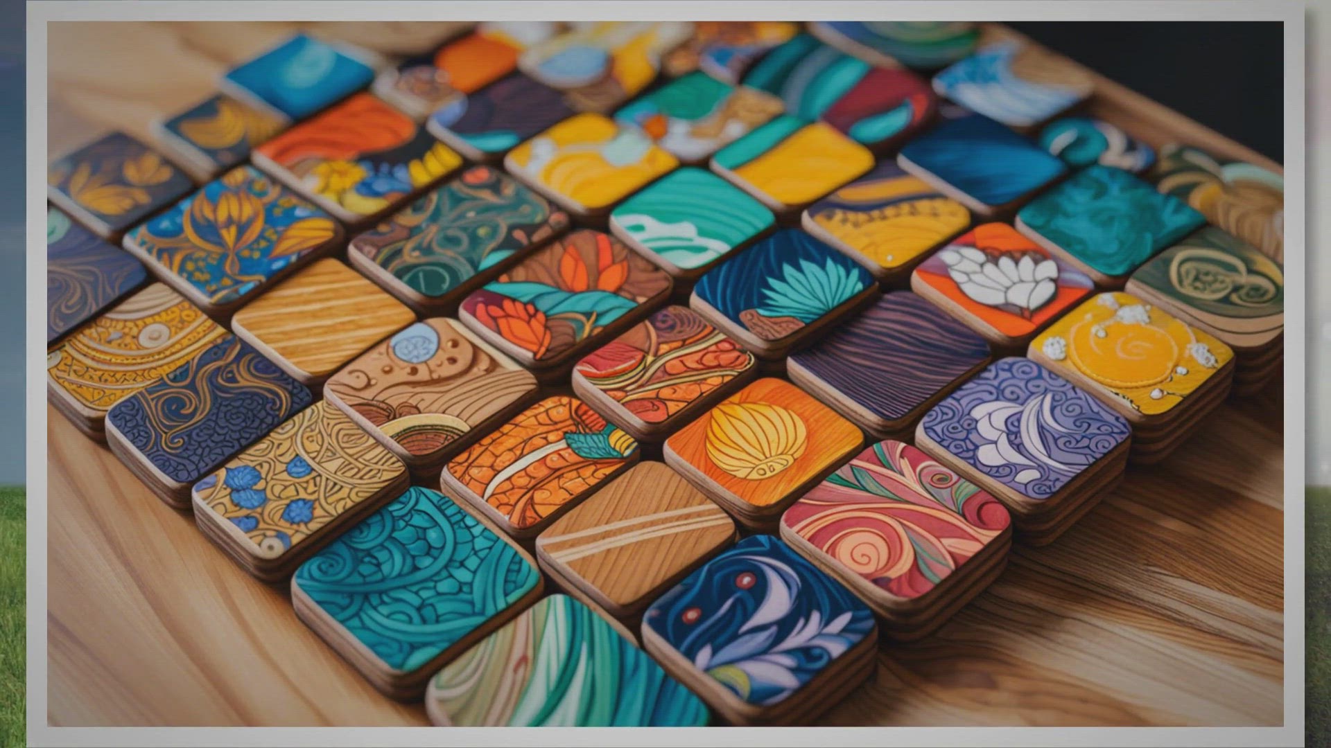 Video thumbnail for Sealing Painted Wooden Coasters: The Ultimate Guide to Long-lasting Protection and Flawless Finishes in 6 Practical Steps!