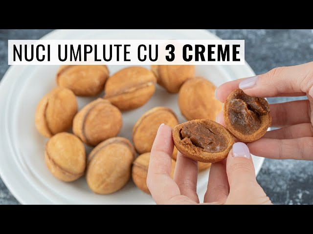 'Video thumbnail for NUCI umplute pentru CRĂCIUN în 3 variante! Rețeta UȘOARĂ cu aparat electric!'