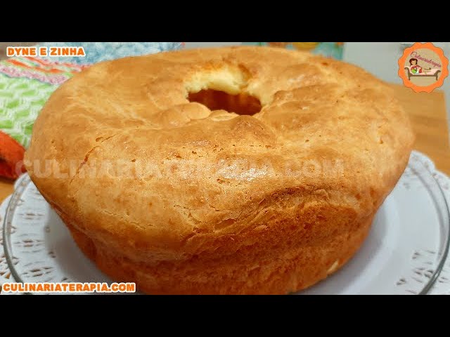 'Video thumbnail for Bolo Pão de Queijo Mais Gostoso de Liquidificador Fácil e Rápido'