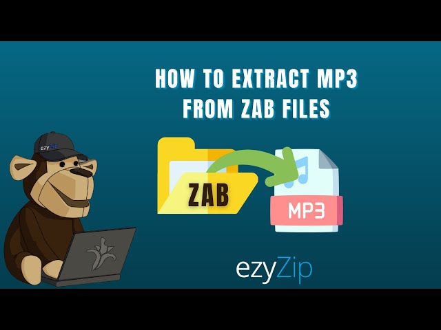 'Video thumbnail for 📦 How to Extract MP3 from ZAB Files Online Free | No Software Installation Required'