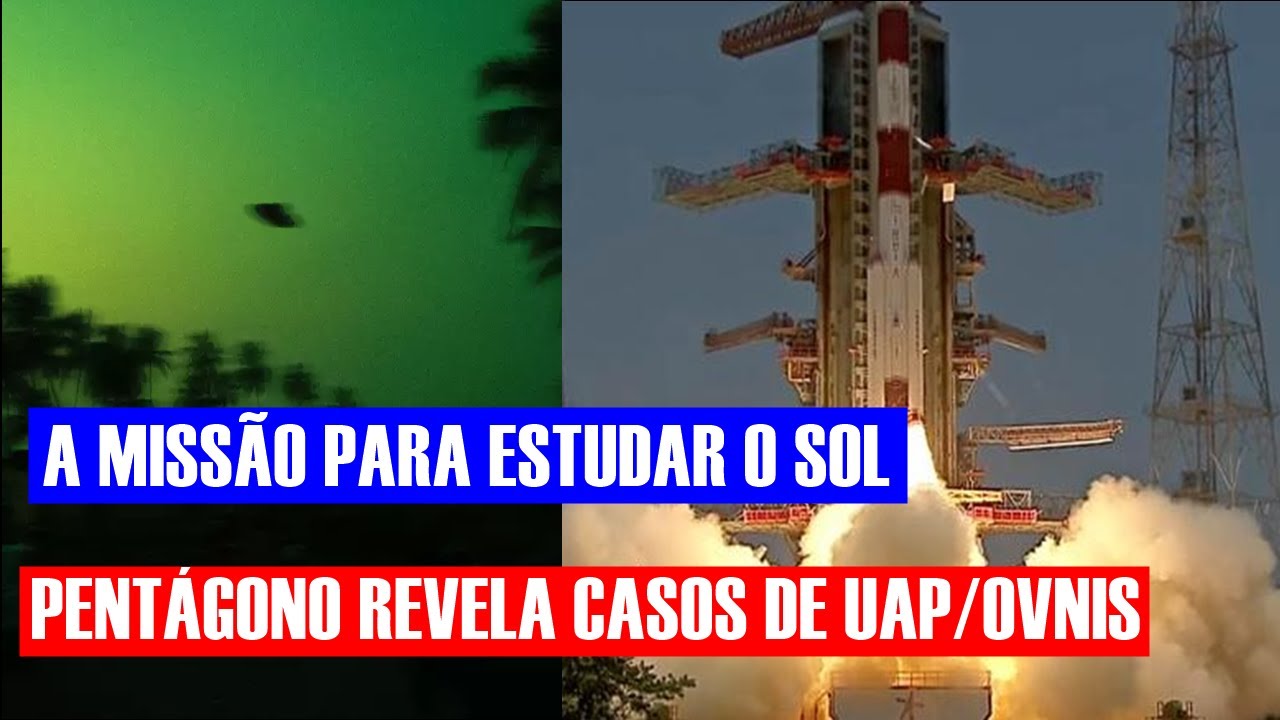 Video thumbnail for PENTAGONO REVELA NOVOS VÍDEOS DE OVNIS, A MISSÃO PARA ESTUDAR O SOL, METEORITO NA TURQUIA E+