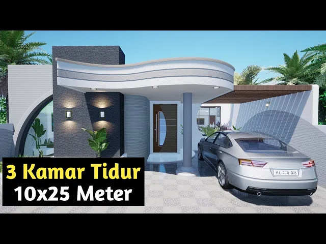 'Video thumbnail for Model Rumah Minimalis Mewah 1 Lantai Terbaru 2024'