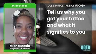 Video thumbnail for Misha got her name tattooed on her when she was younger. Now, it's proving practical!