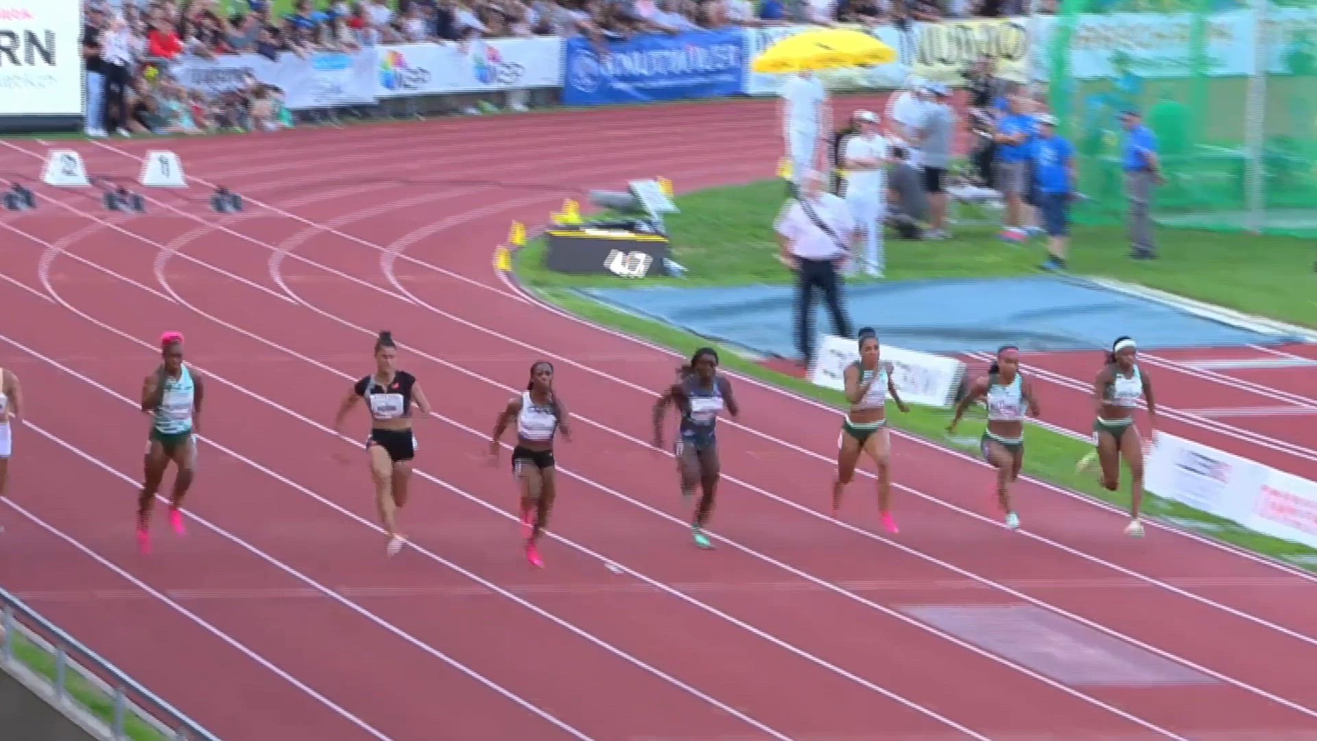 'Video thumbnail for Shelly-Ann Fraser-Pryce runs fast 10.82 at Luzern '