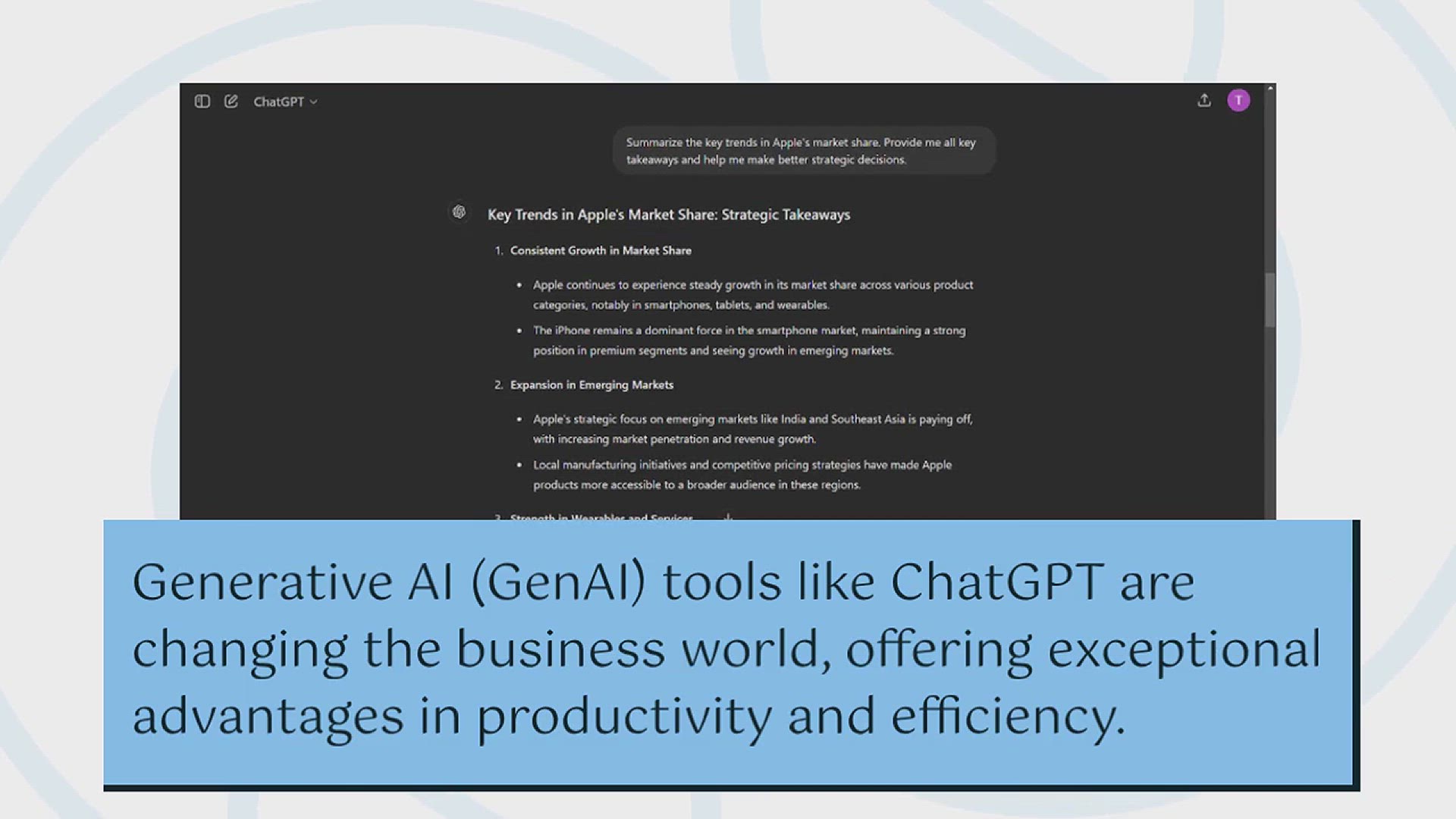 'Video thumbnail for 10 Ways Working Professionals Can Use ChatGPT to Grow (With Prompts)'