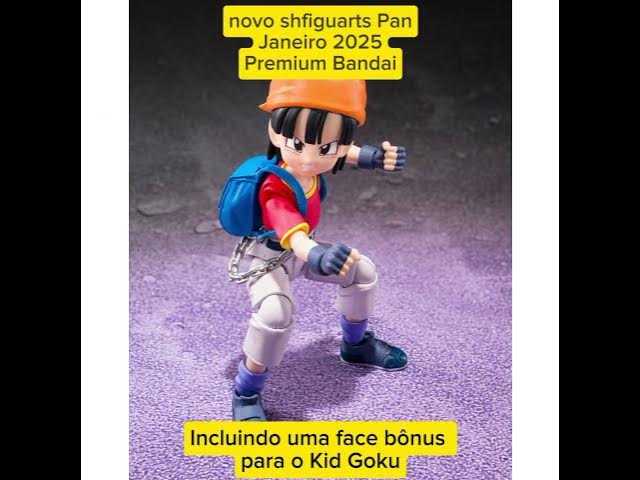 Video thumbnail for Dragon Ball GT Bandai novo Shfiguarts Pan anunciada e detalhes! #dragonballgt #bandai #pan #dbgt