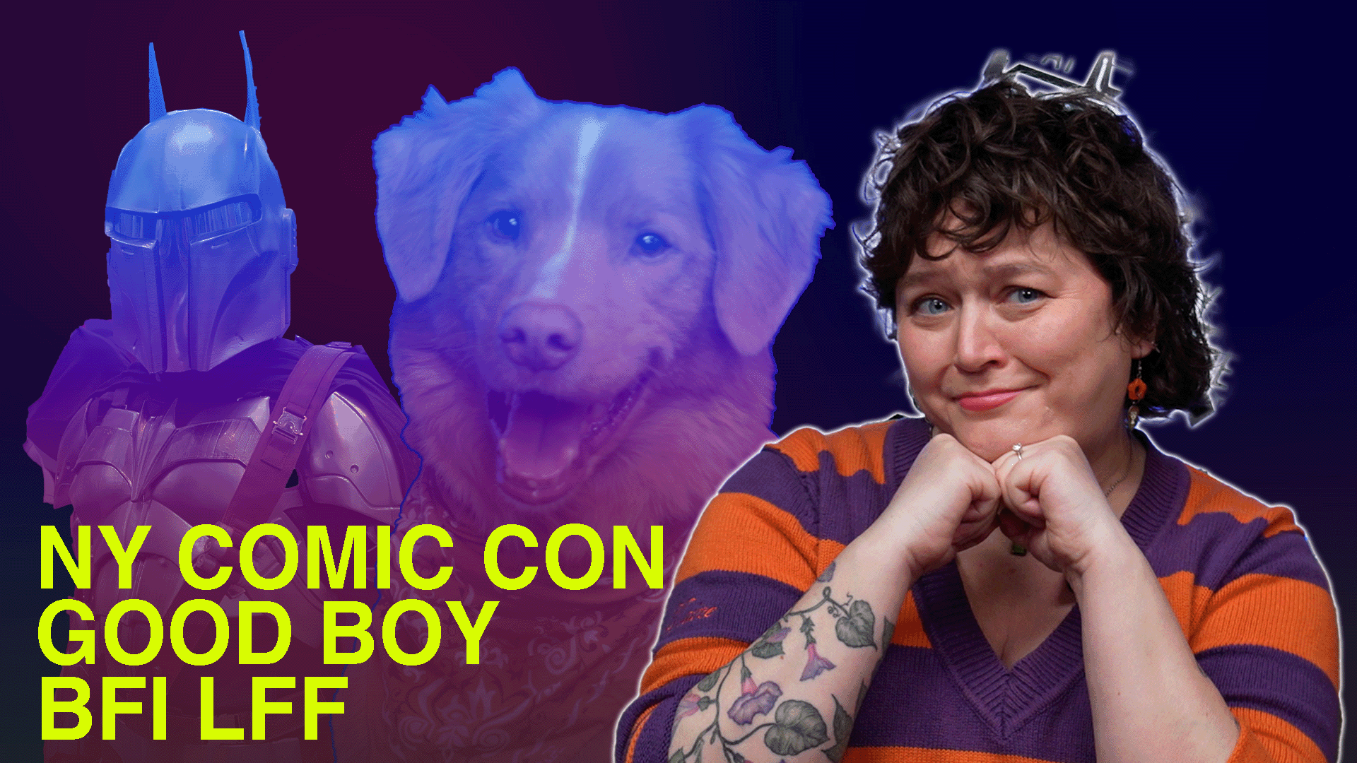 Video thumbnail for NYCC recap, 'Good Boy's Oscar plea, and the best book adaptations from BFI LFF