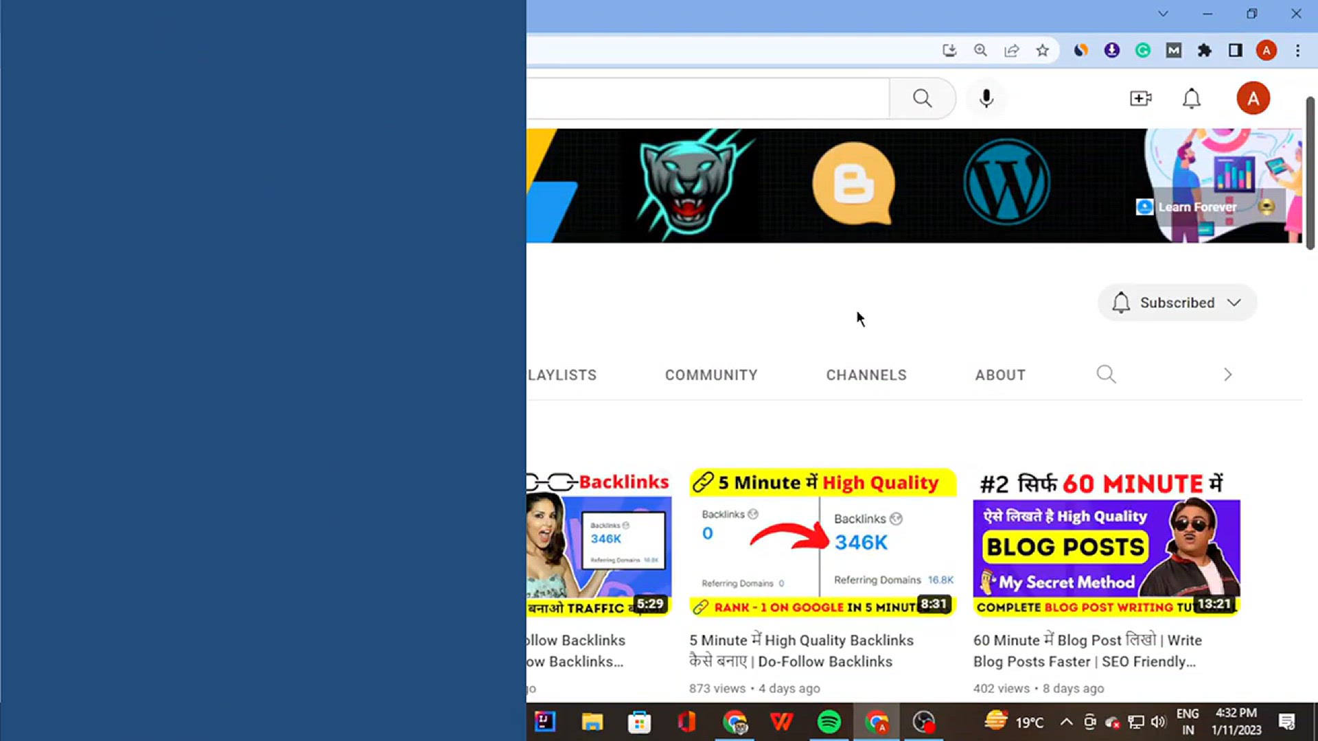 'Video thumbnail for Negative SEO सभी Website के लिए खतरा _ Remove No-Follow Backlinks'